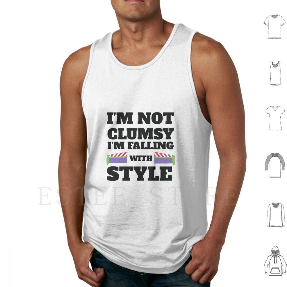 Kids Toys Vector - Clumsy Tank Tops Vest Sleeveless Reign