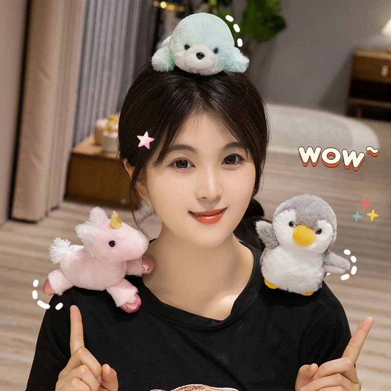 Unicorn Stuffed Toy - Various Cute Stuffed Animals Shoulderkins Pink