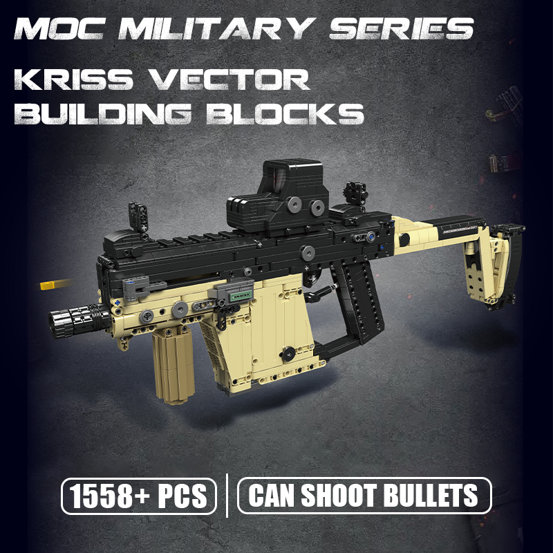 Kids Toys Vector - 2024 MOC Military Series KRISS Vector