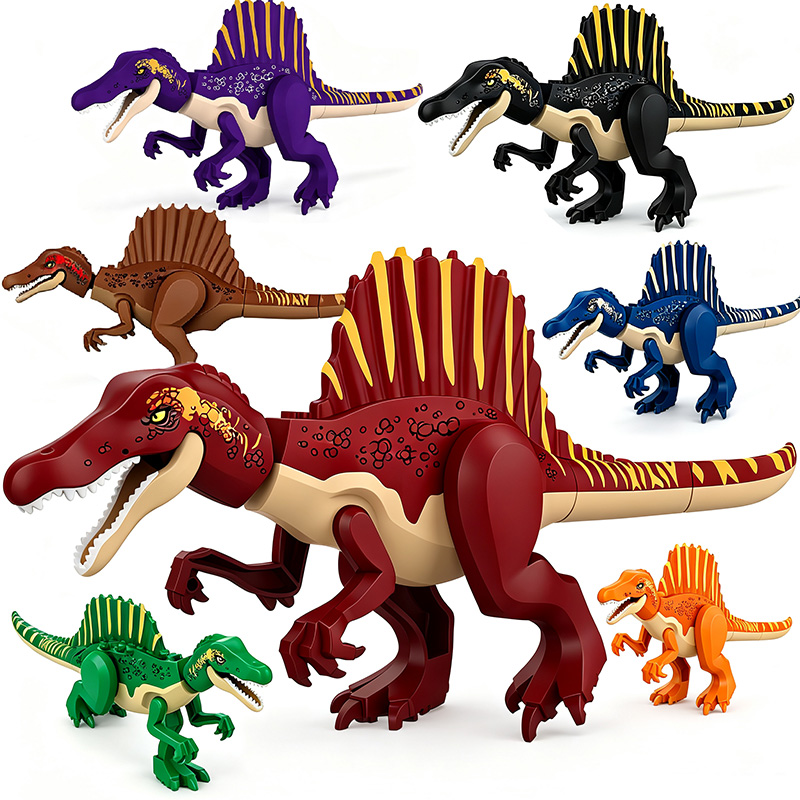 Dinosaur Figurine Set - Jurassic Dinosaur World Large Spinosaurus Model