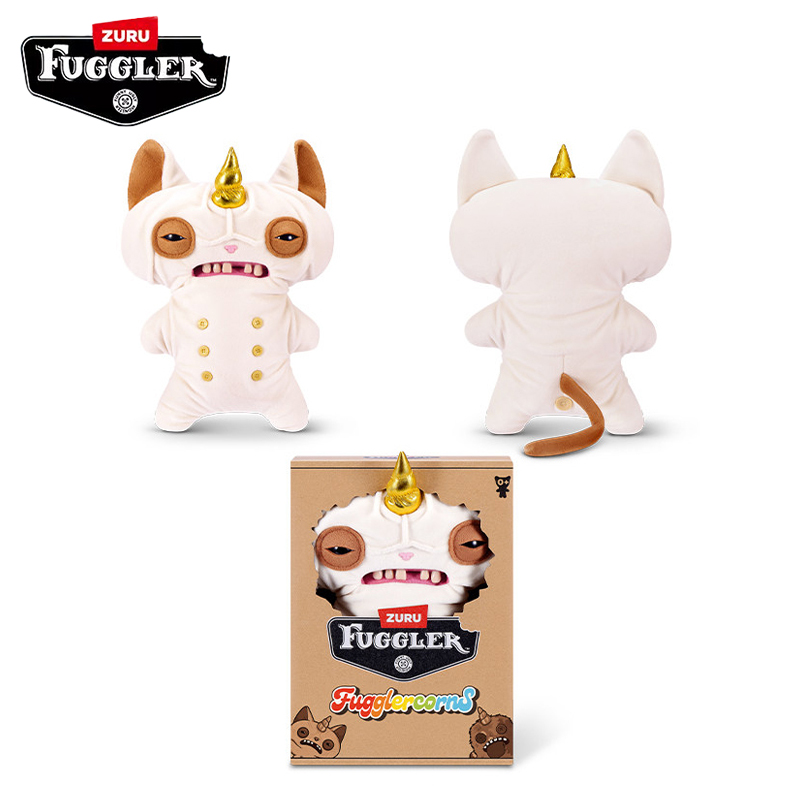 Unicorn Stuffed Toy - New Fuggler Unicorn Fugglercorns Series Soft