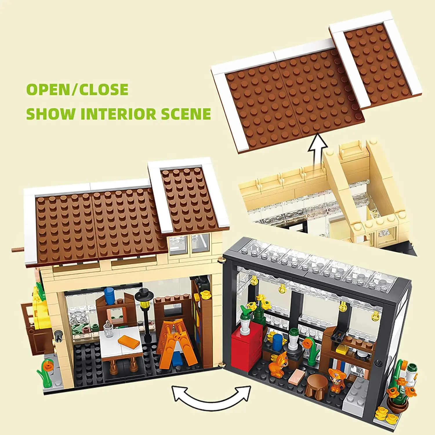 Building Blocks Creative Flowe - Kids Toys In Store ulasan dan harga