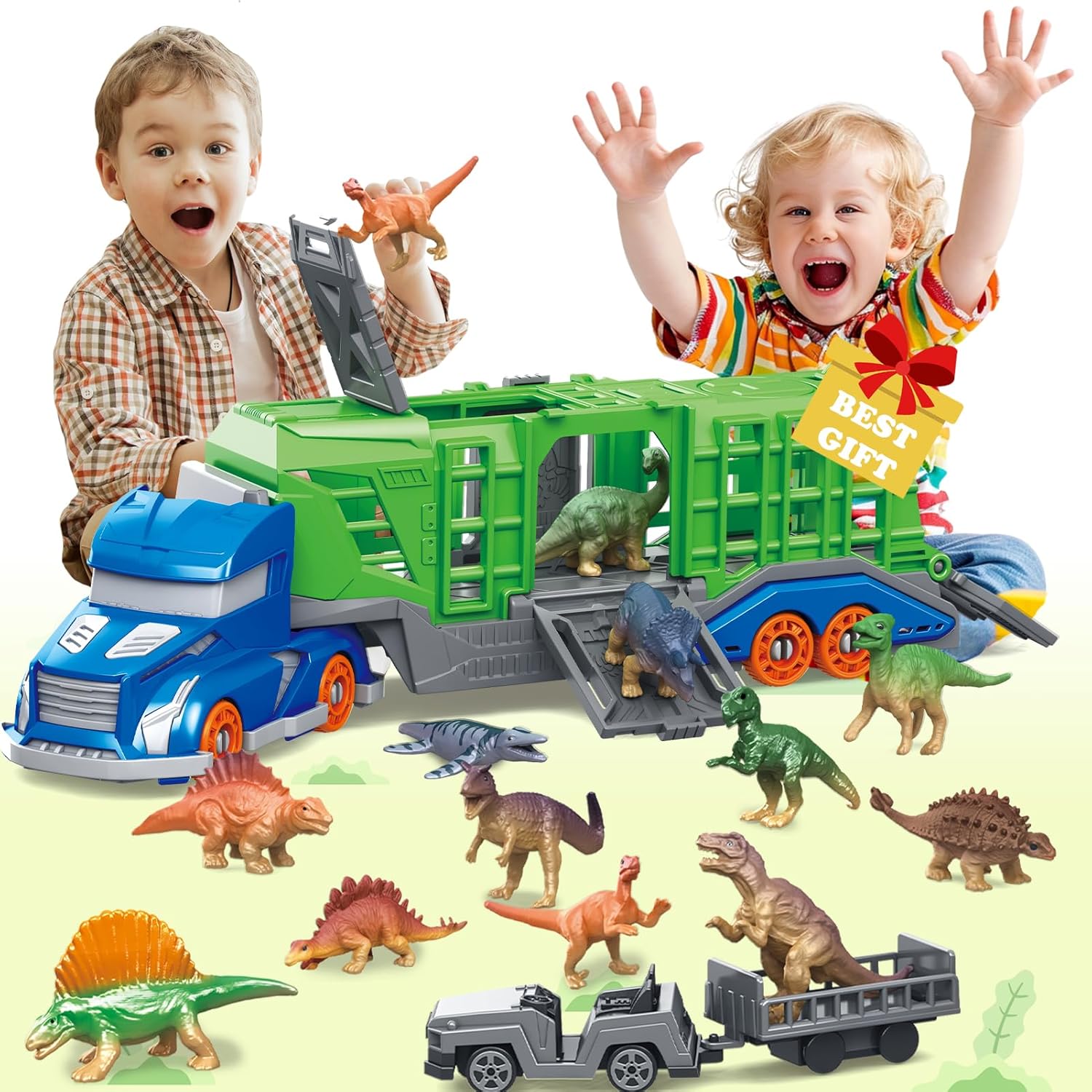Dinosaur Animal Transport Vehi - Kids Toys Videos ulasan dan harga