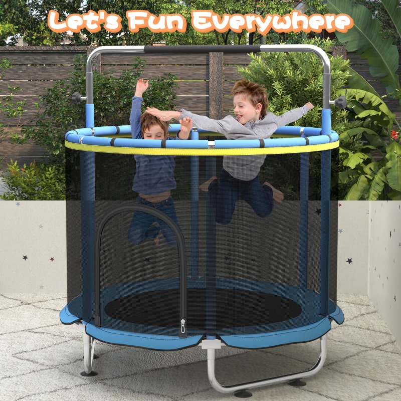 5FT Toddler Trampoline 8-in-1  - Trampoline Mini Indoor ulasan dan harga