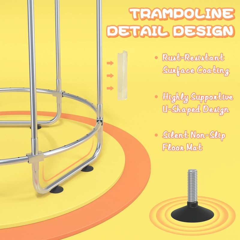 5FT Toddler Trampoline 8-in-1  - Trampoline Mini Indoor ulasan dan harga