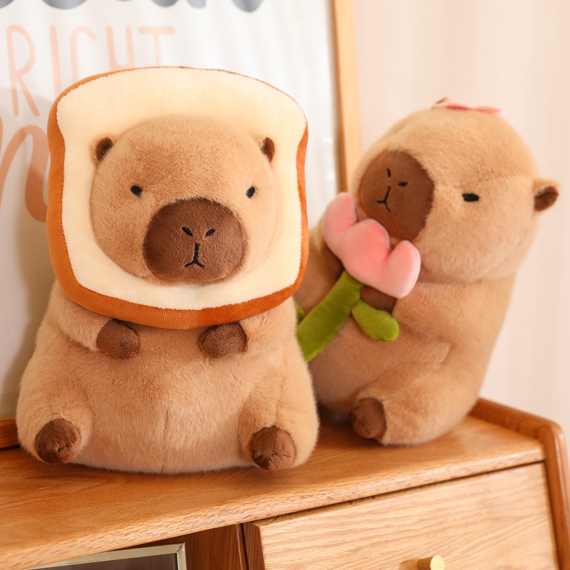 Lotus leaf Capybara Plush Toy  - Unicorn Stuffed Toy ulasan dan harga
