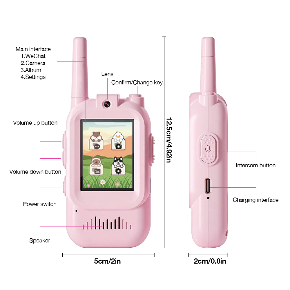 Kids Rechargeable Video Walkie - Kids Toys Videos ulasan dan harga