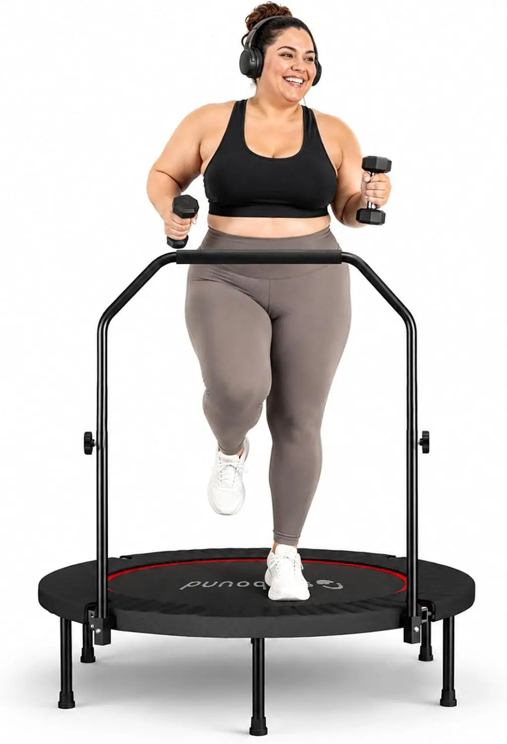 Rebounder Trampoline for Adult - Trampoline Mini Indoor ulasan dan harga