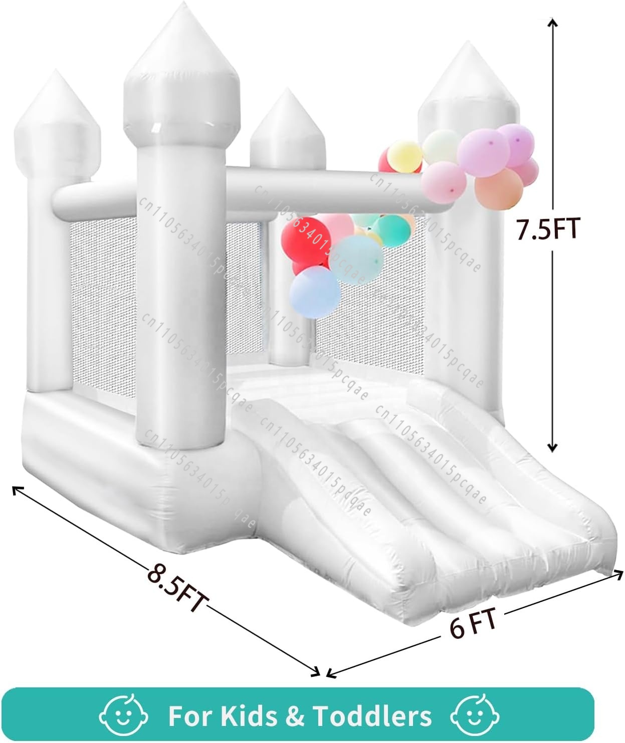 Beautiful Mini White Wedding I - Trampoline Mini Indoor ulasan dan harga