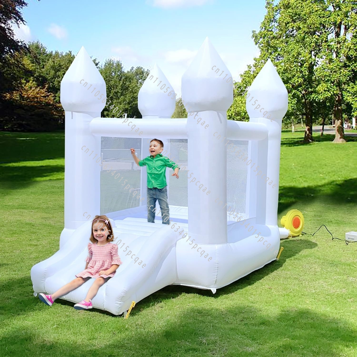 Beautiful Mini White Wedding I - Trampoline Mini Indoor ulasan dan harga