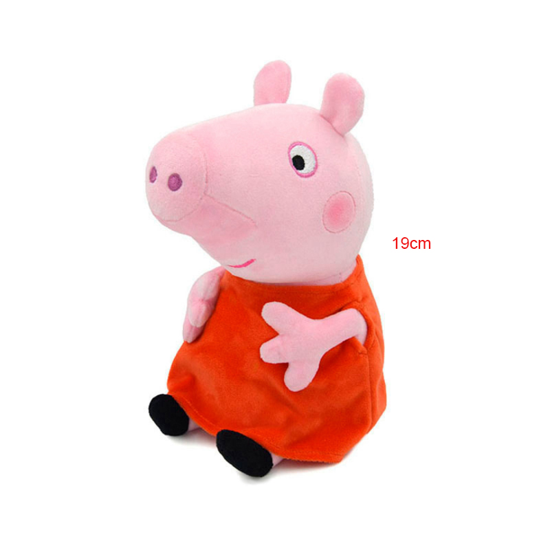 Genuine 19cm Peppa Pig Plush T - Dinosaur Figurine Set ulasan dan harga