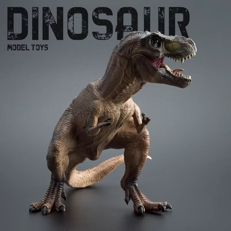 New Solid Realistic Tyrannosau - Dinosaur Figurine Set ulasan dan harga