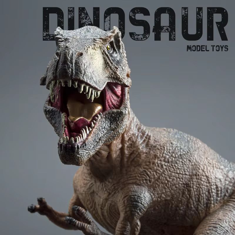 New Solid Realistic Tyrannosau - Dinosaur Figurine Set ulasan dan harga