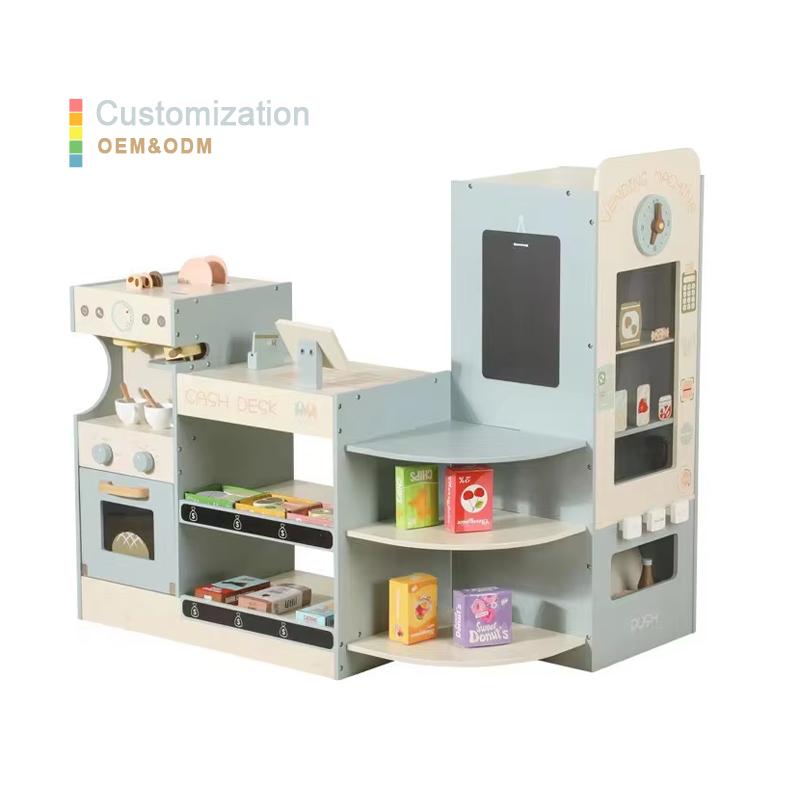Kids Wooden Grocery Store Play - Kids Toys In Store ulasan dan harga