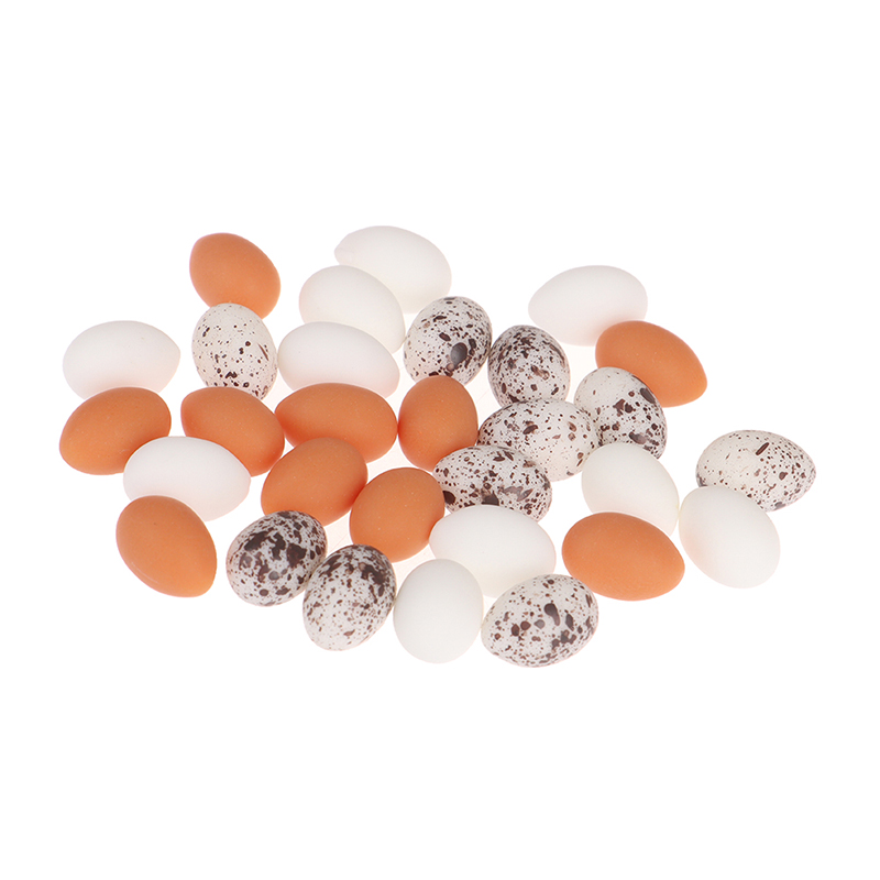 10pcs Dollhouse Miniature Simu - Kids Toys Play Egg ulasan dan harga