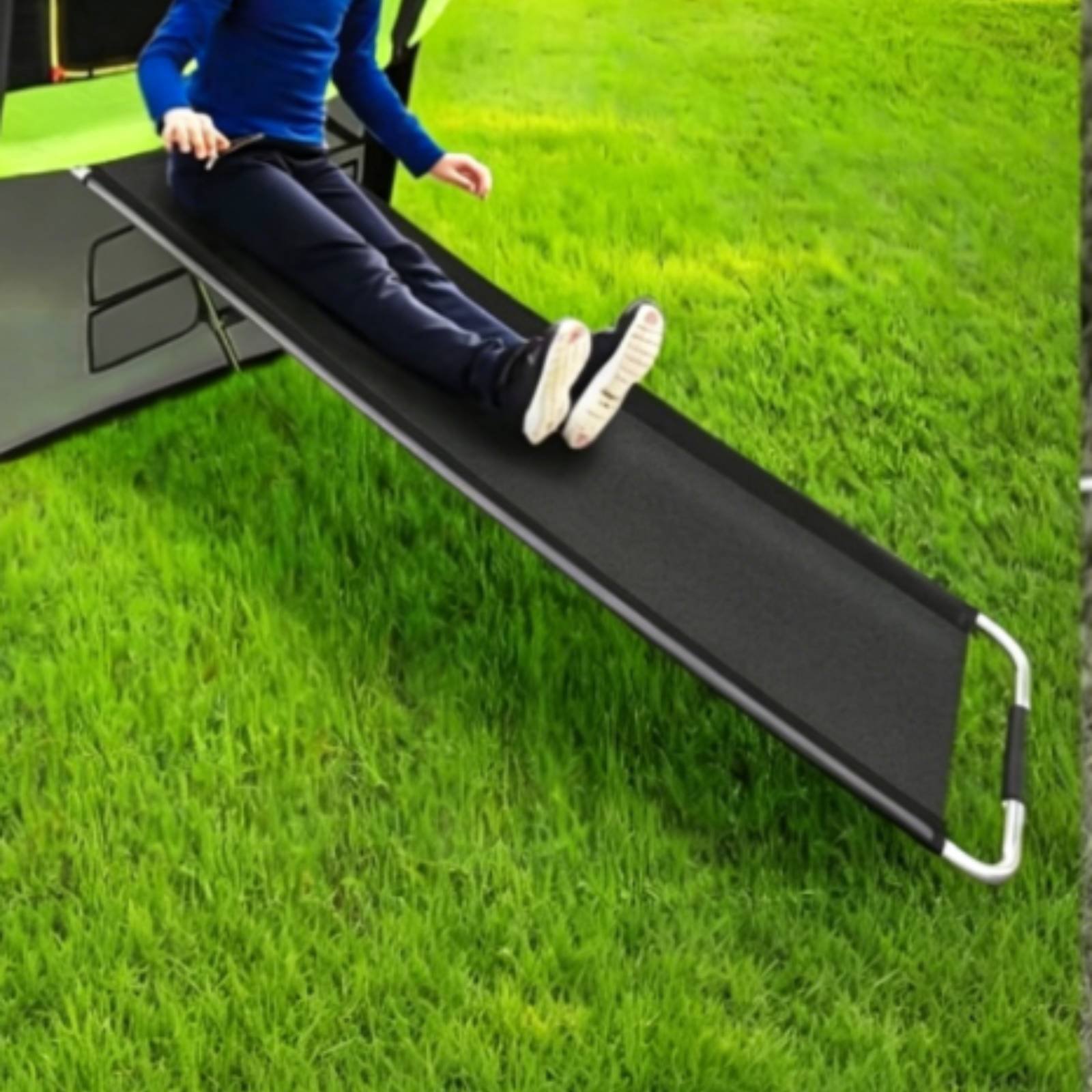 Kids Trampoline with Slide Ind - Trampoline Mini Indoor ulasan dan harga