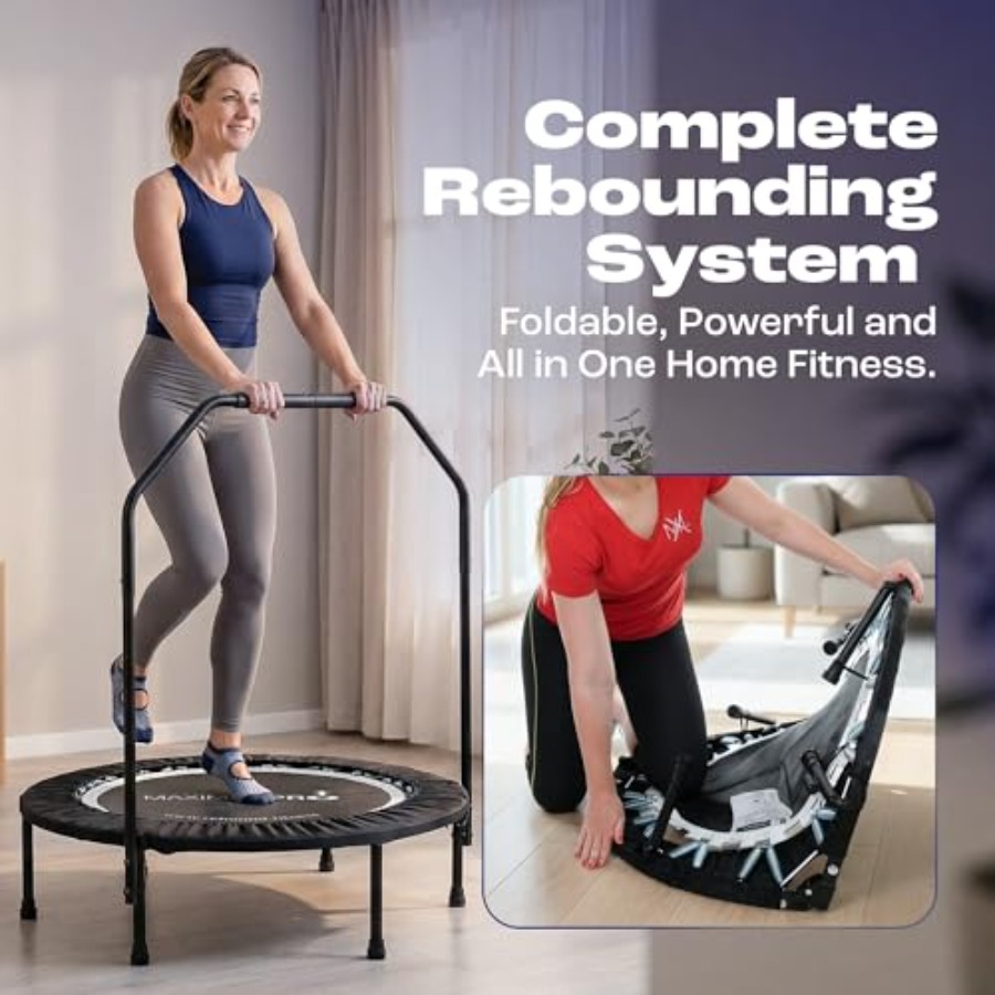 Maximus PRO Folding Rebounder  - Trampoline Mini Indoor ulasan dan harga