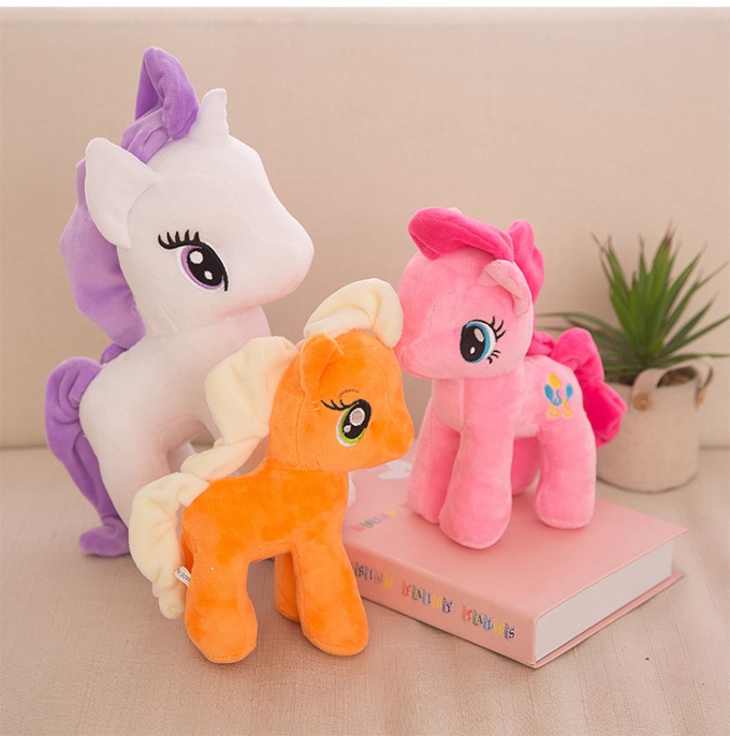 Kawaii Cute 25cm My Little Pon - Unicorn Stuffed Toy ulasan dan harga