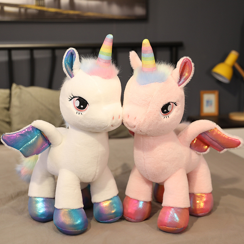 Rainbow Pegasus Unicorn Plush  - Unicorn Stuffed Toy ulasan dan harga
