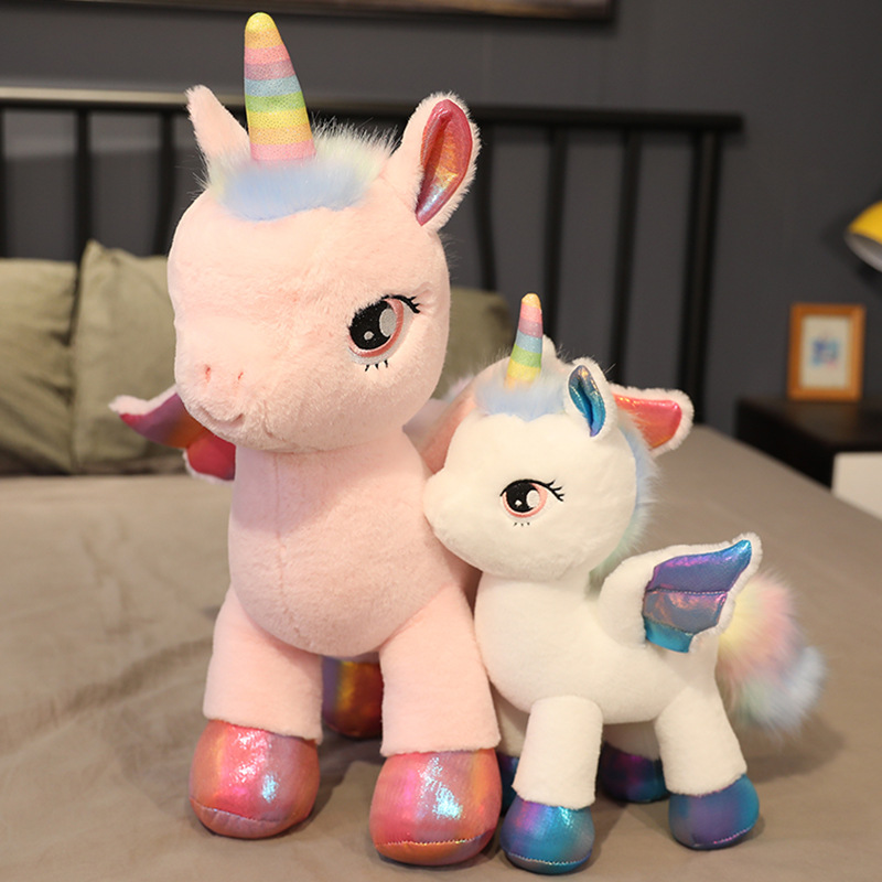 Rainbow Pegasus Unicorn Plush  - Unicorn Stuffed Toy ulasan dan harga