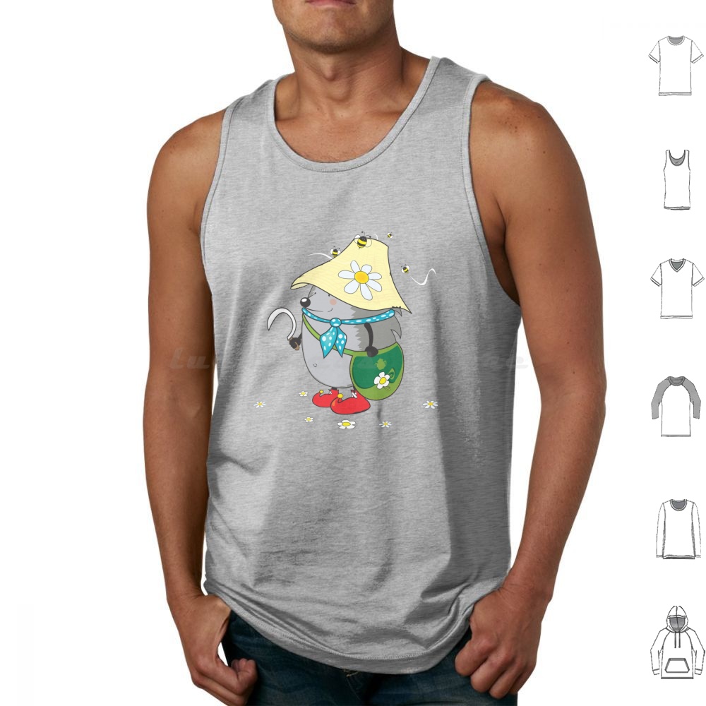 Forest Druid Tank Tops Vest Sl - Kids Toys Vector ulasan dan harga