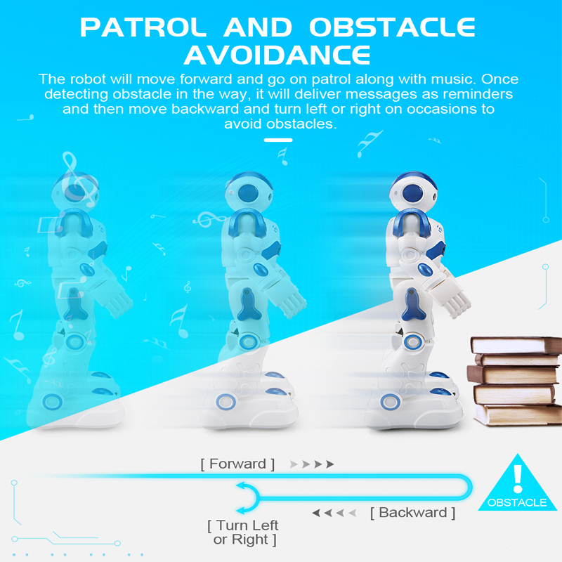 JJRC RC Robot Toy IR Gesture R - Kids Toys Vector ulasan dan harga