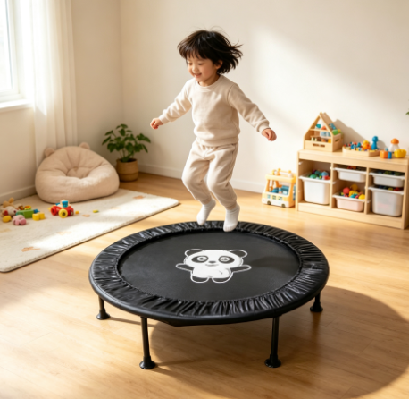 Panda Print Mini Trampoline fo - Trampoline Mini Indoor ulasan dan harga