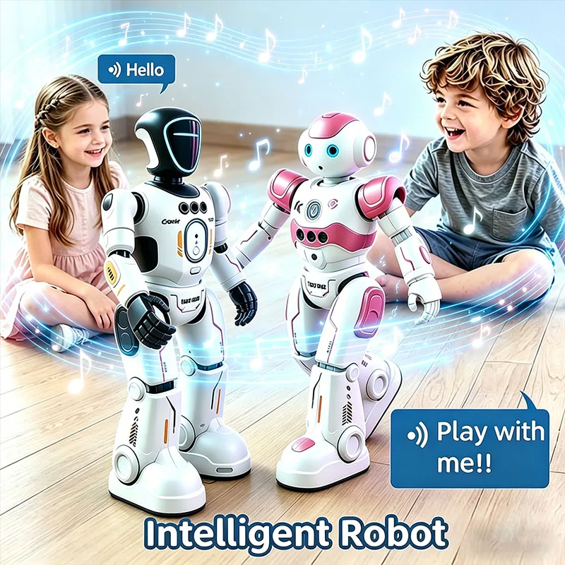 JJRC R40 R2 RC Robot IR Gestur - Kids Toys Vector ulasan dan harga