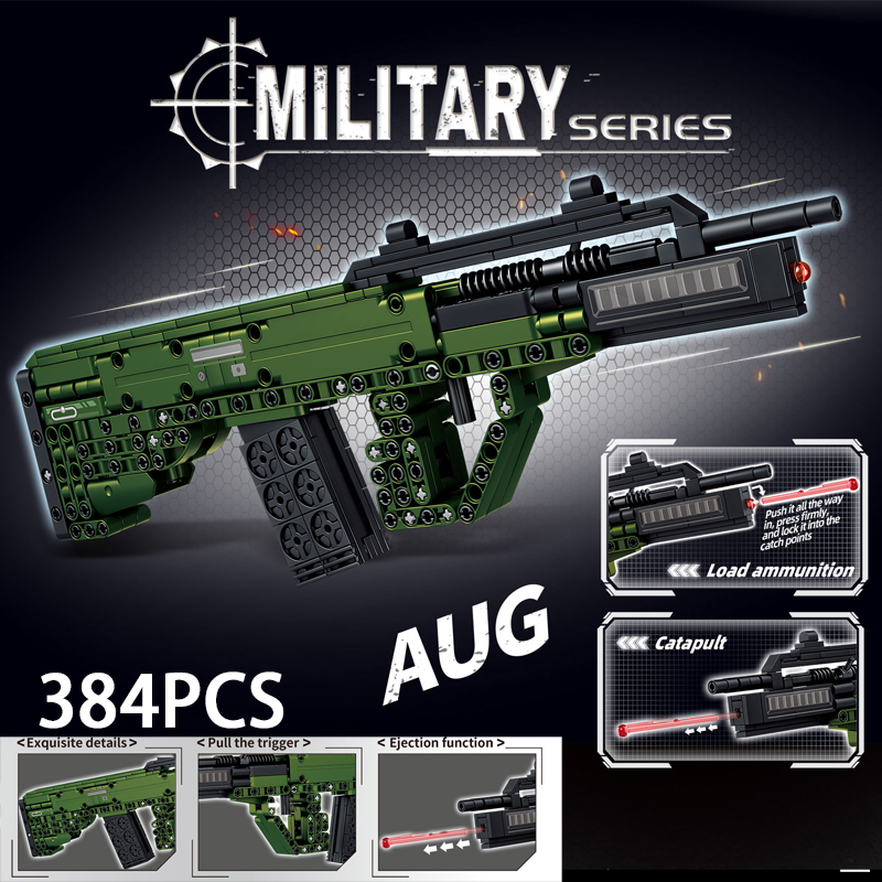 MOC VECTOR SMG Weapon Building - Kids Toys Vector ulasan dan harga