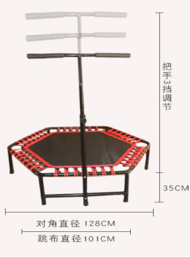 Silent Mini Trampoline with Ad - Trampoline Mini Indoor ulasan dan harga