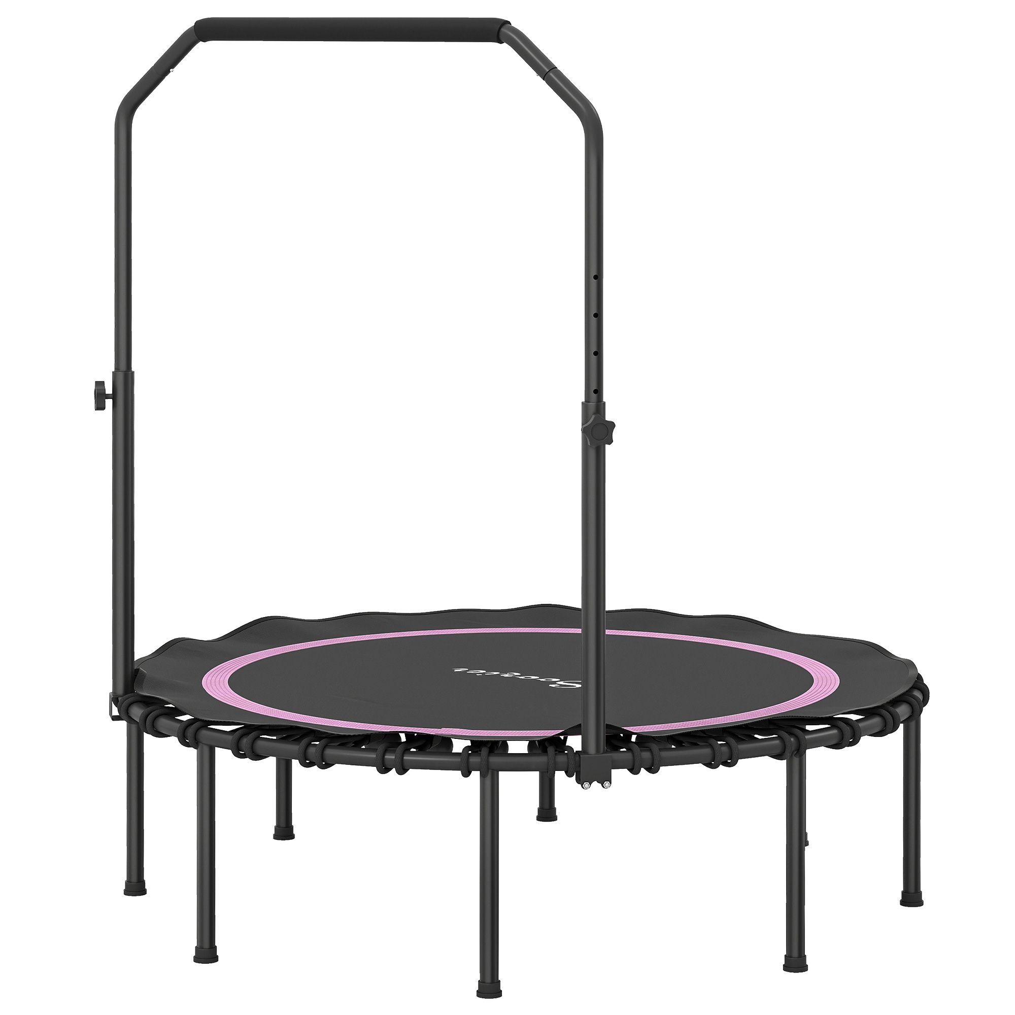 Fitness Trampoline with T-Bar  - Trampoline Mini Indoor ulasan dan harga