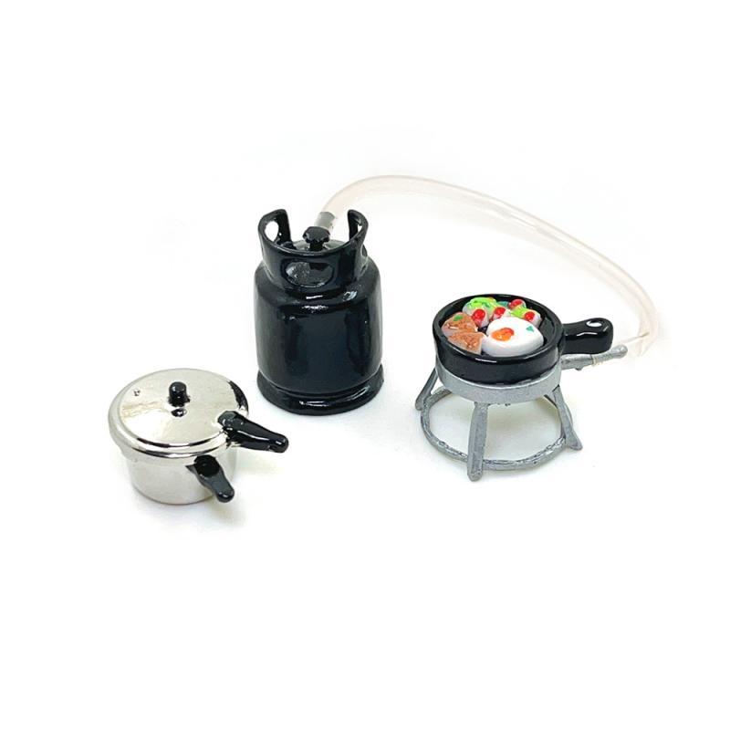 1/12 Dollhouse Kitchenware Set - Kids Toys Play Egg ulasan dan harga