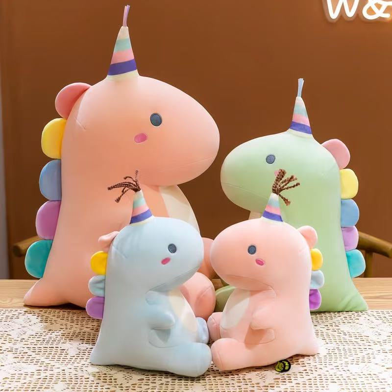 Candy Dinosaur Plush Toy Cute  - Unicorn Stuffed Toy ulasan dan harga