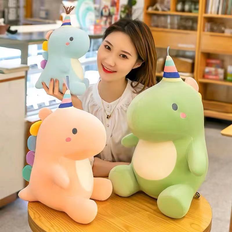 Candy Dinosaur Plush Toy Cute  - Unicorn Stuffed Toy ulasan dan harga