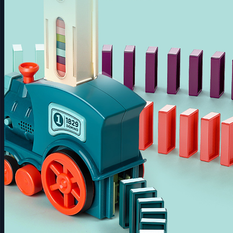 Kids Electric Domino Train Car - Kids Toys Electric Car ulasan dan harga