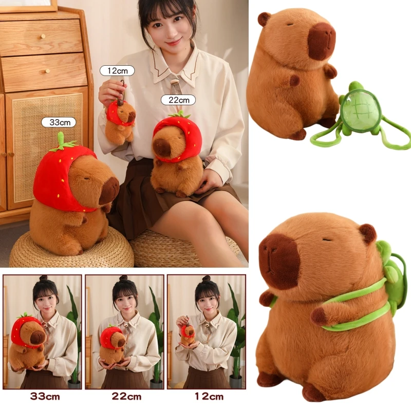 25-55CM Kapibala Capybara Plus - Unicorn Stuffed Toy ulasan dan harga