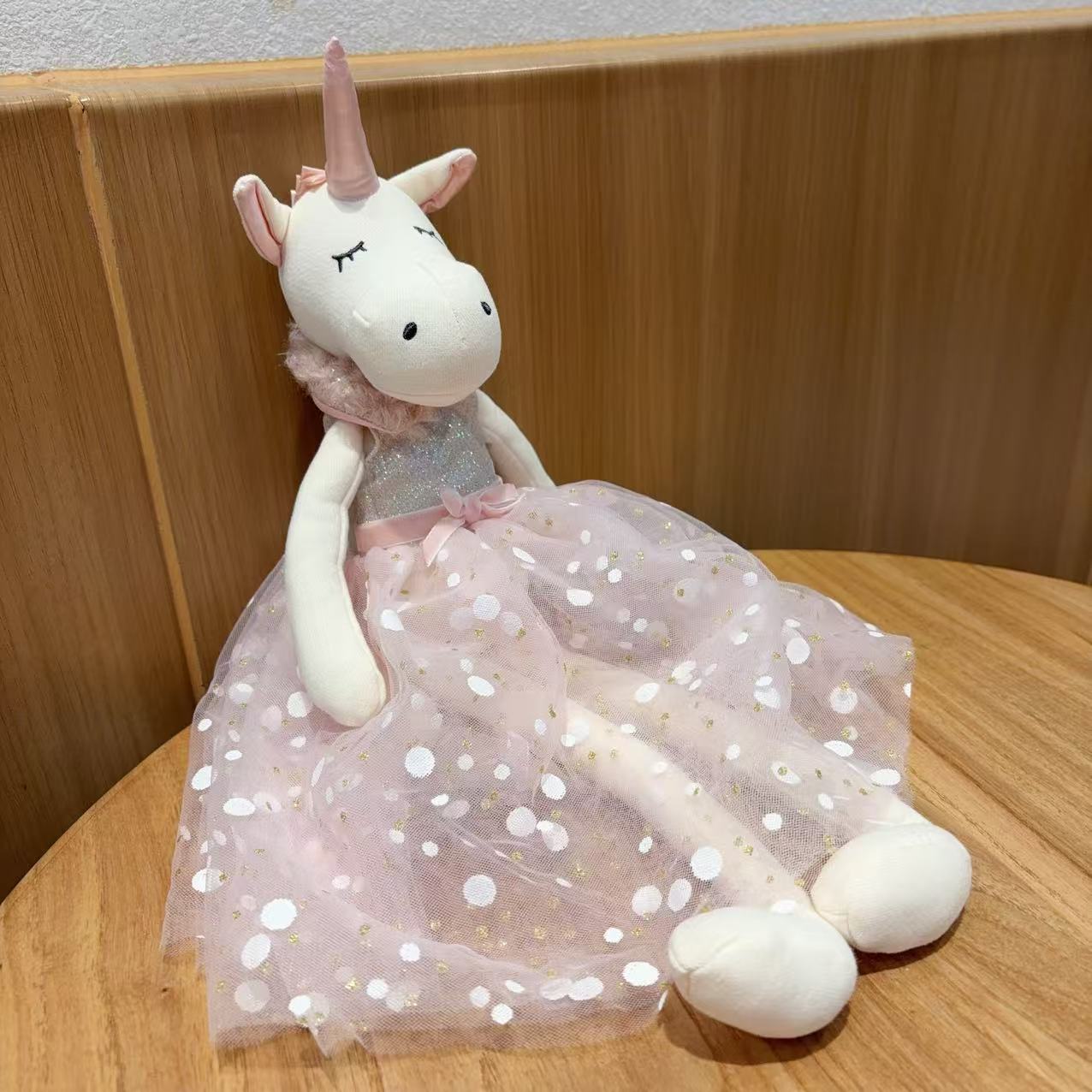 38cm Pink Unicorn Plush Doll S - Unicorn Stuffed Toy ulasan dan harga