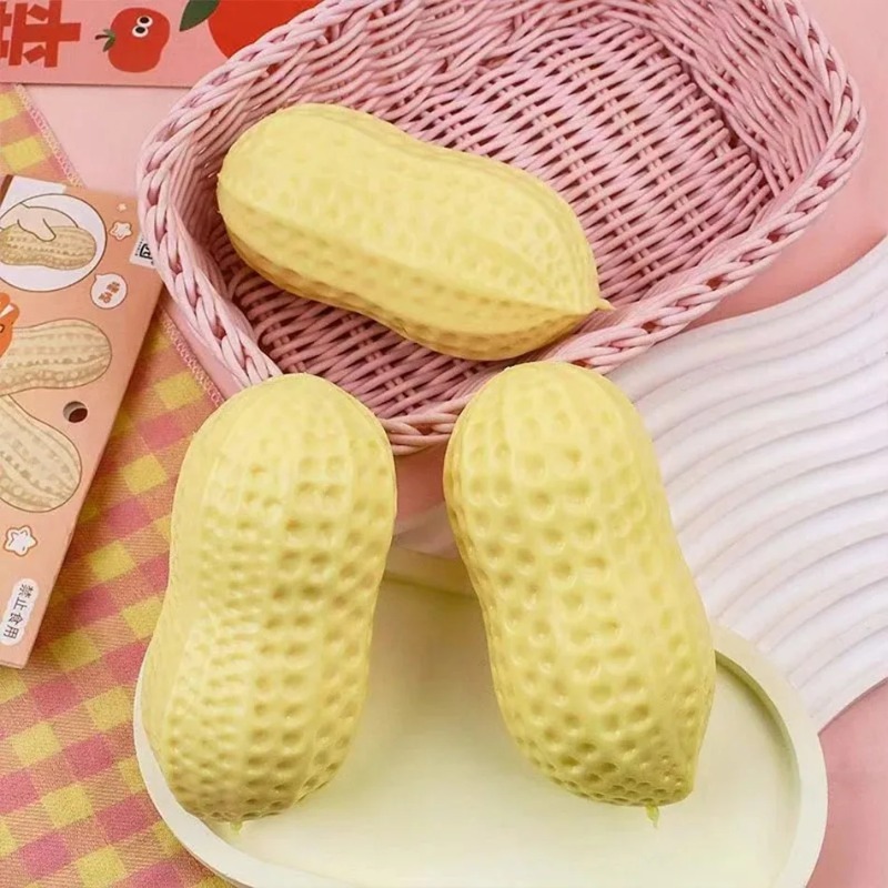 Peanut Stress Ball Crunchy Squ - Kids Toys China ulasan dan harga
