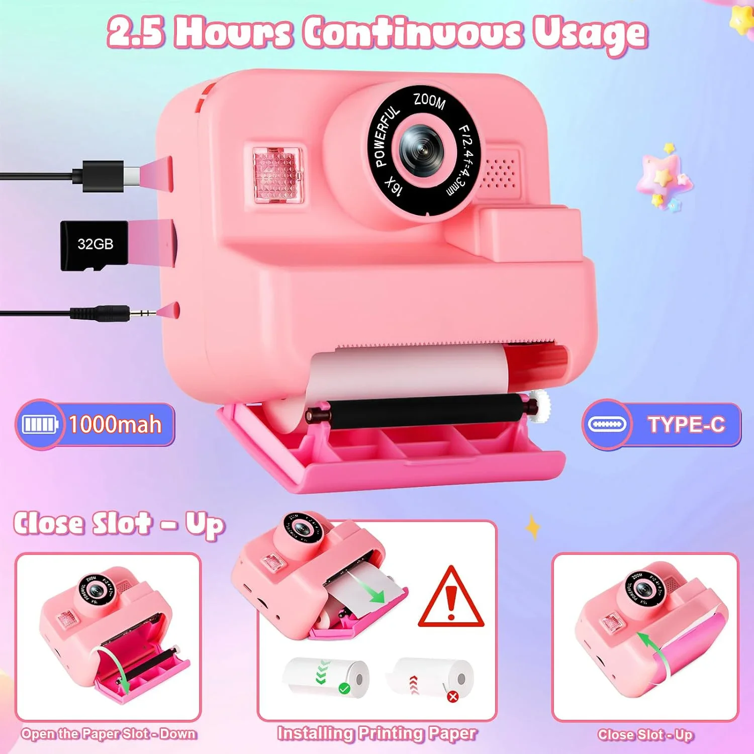 Digital Children Camera, Insta - Kids Toys Videos ulasan dan harga