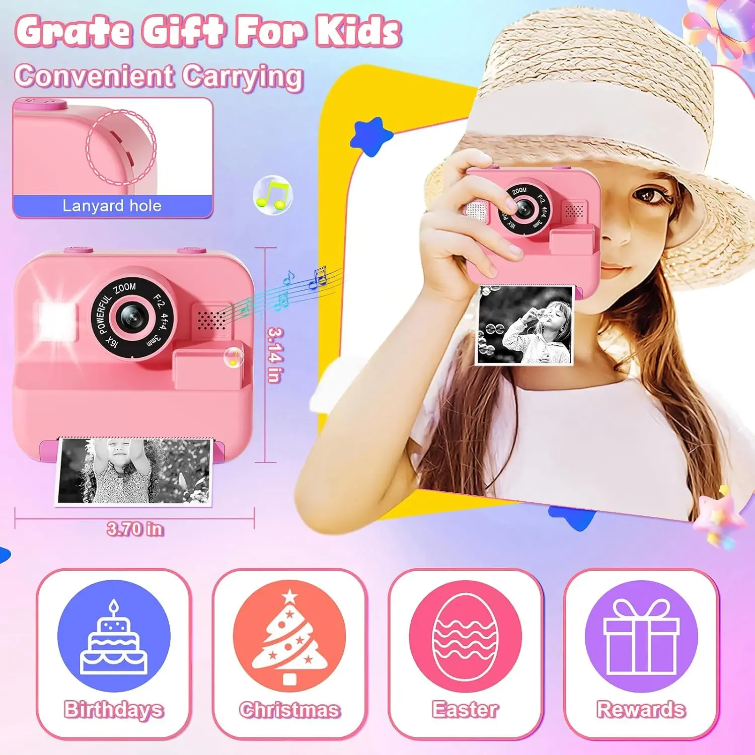 Digital Children Camera, Insta - Kids Toys Videos ulasan dan harga