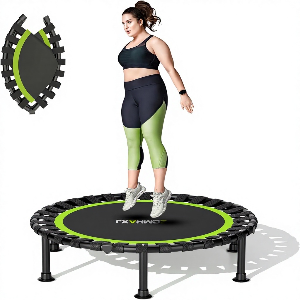 Foldable Mini Rebounder Trampo - Trampoline Mini Indoor ulasan dan harga
