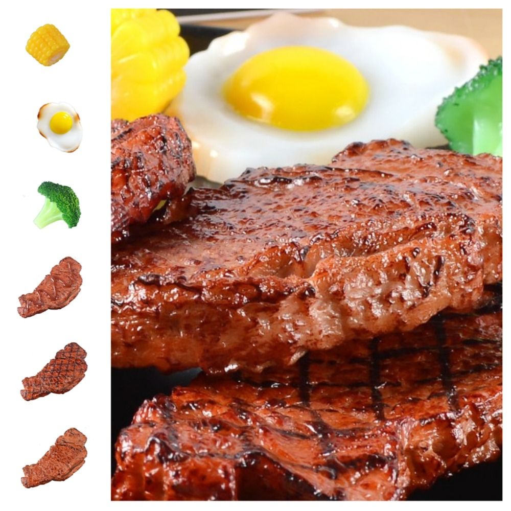 Western Food Simulation Steak  - Kids Toys Play Egg ulasan dan harga