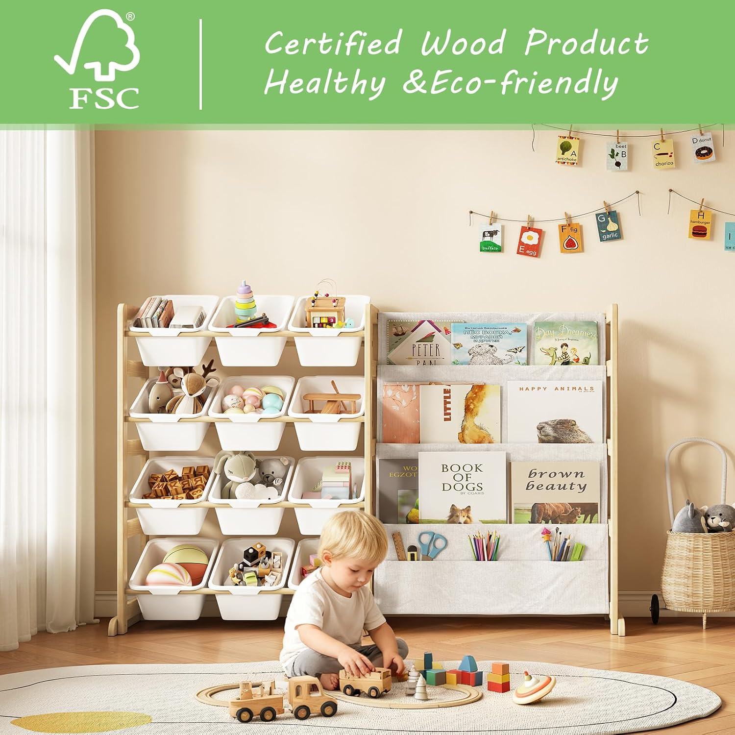 Solid Pine Wood Kids Toy Stora - Kids Toys In Store ulasan dan harga