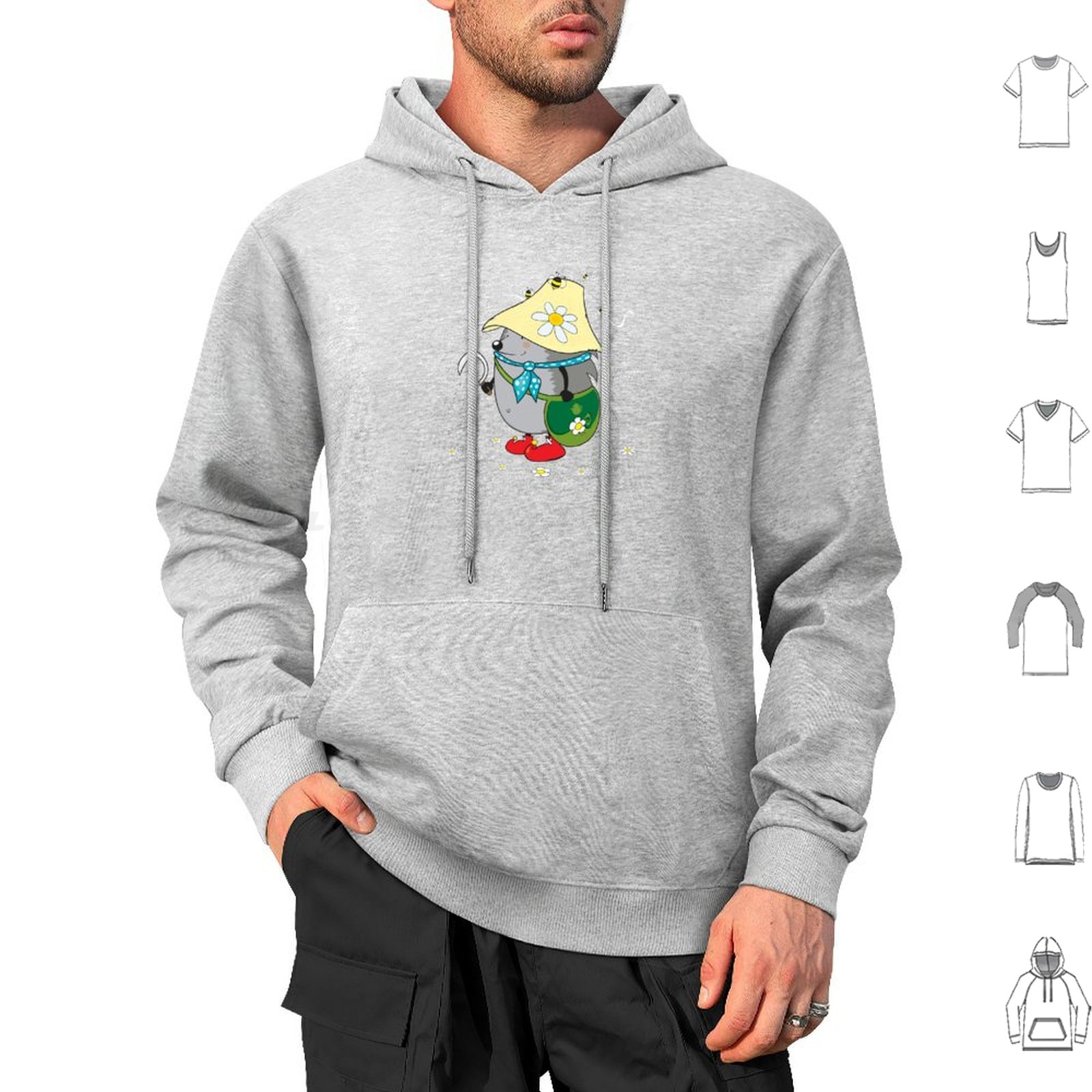 Forest Druid Hoodie Cotton Lon - Kids Toys Vector ulasan dan harga