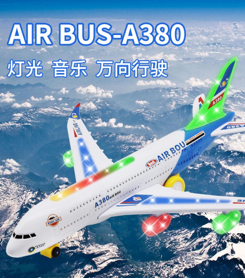 A380 Aircraft Large Long Elect - Kids Toys Electric Car ulasan dan harga
