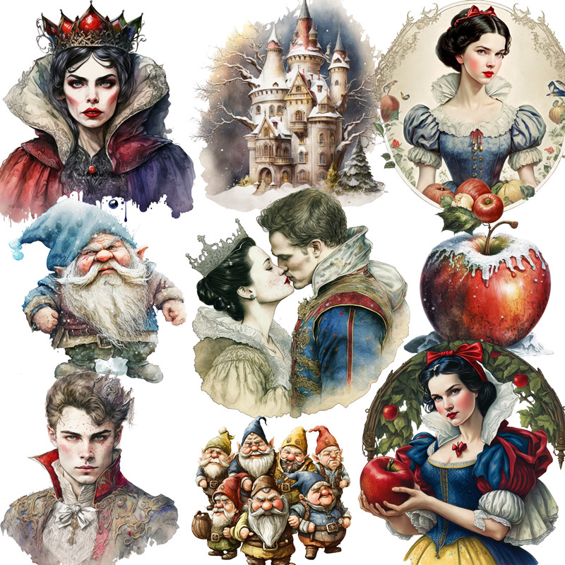 Fairy tale girl store Stickers - Kids Toys In Store ulasan dan harga