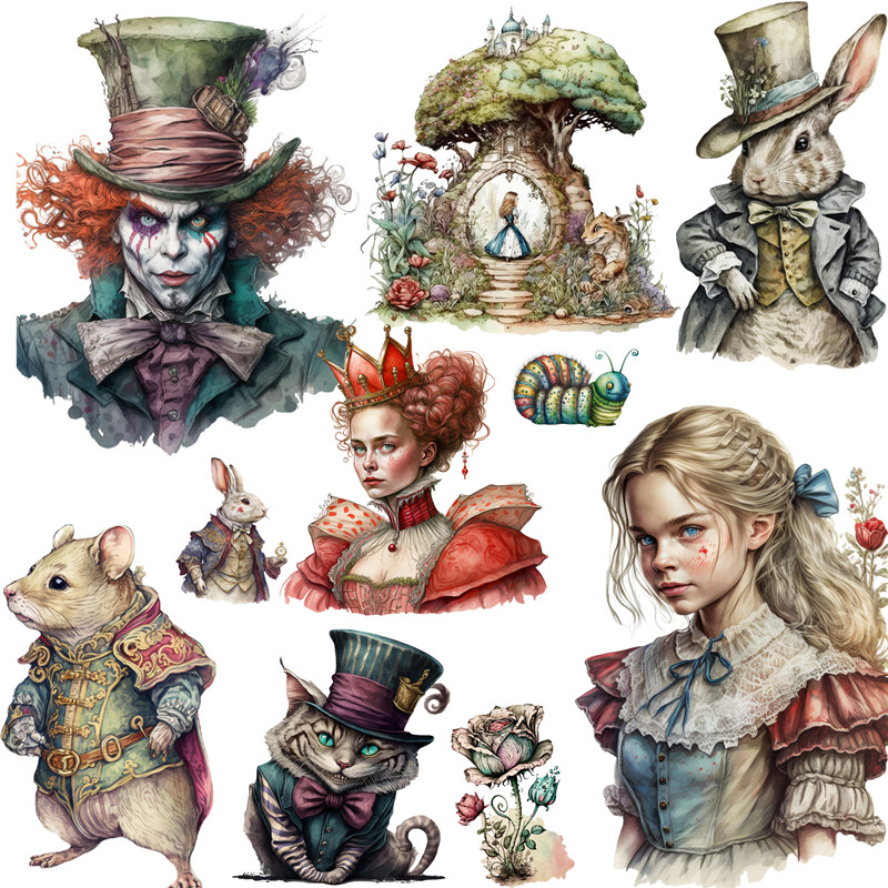 Fairy tale girl store Stickers - Kids Toys In Store ulasan dan harga